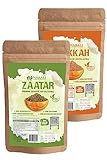 Zatar/Zaatar nach Ottoneghi & Dukkah Qualitätsware aus Palästina je 100 g - 100 % naturell