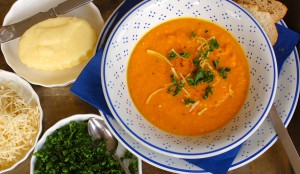 Möhren-Süßkartoffel-Suppe