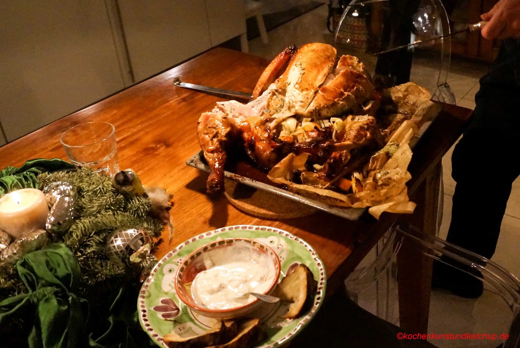 Thanksgiving Truthahn Oder Pute Kostliches Bratenrezept