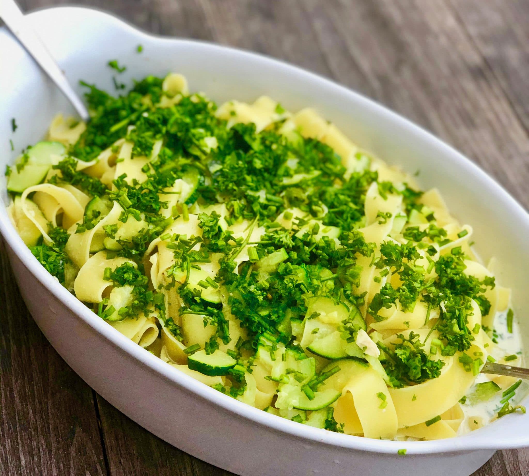 Pasta, Zucchini, Knoblauch, Sahne » Zucchini-Pasta » so lecker!