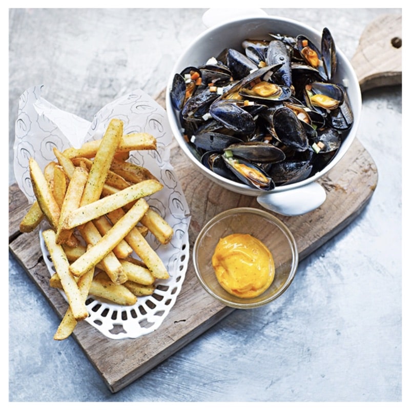 Moules Frites nach Tim Raue